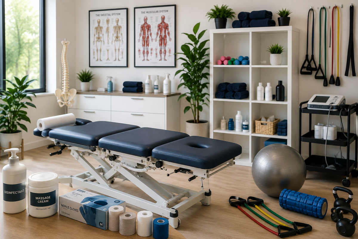 Essential Equipment Every Physiotherapy & Chiropractic Clinic Needs