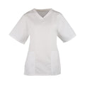 Ladies White Scrub Tunic