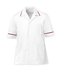 Mens White Tunic Jacket