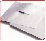Chiropractic disposable head rest paper sheets with slit