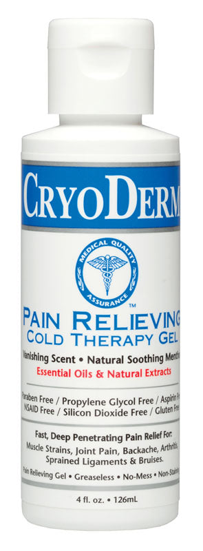 CryoDerm Cold Relief Gel 4oz