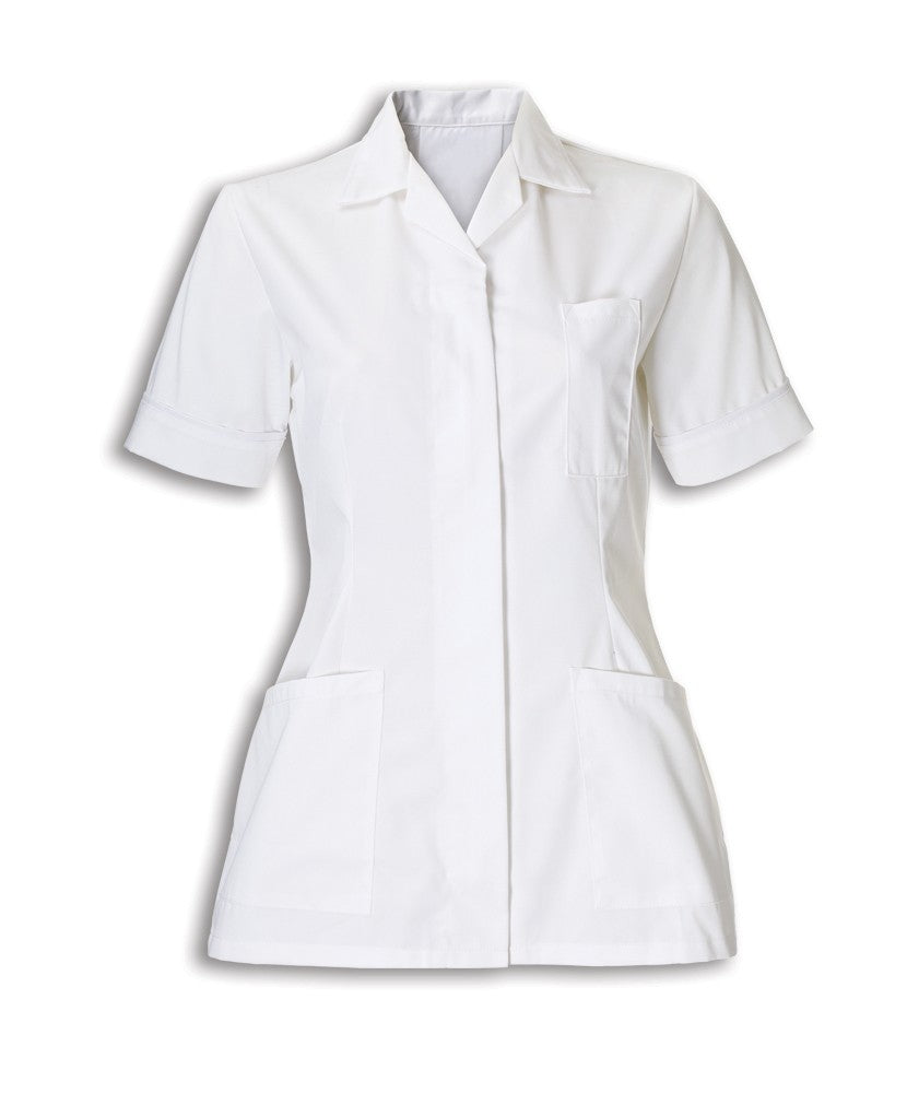 Ladies White Tunic Jacket