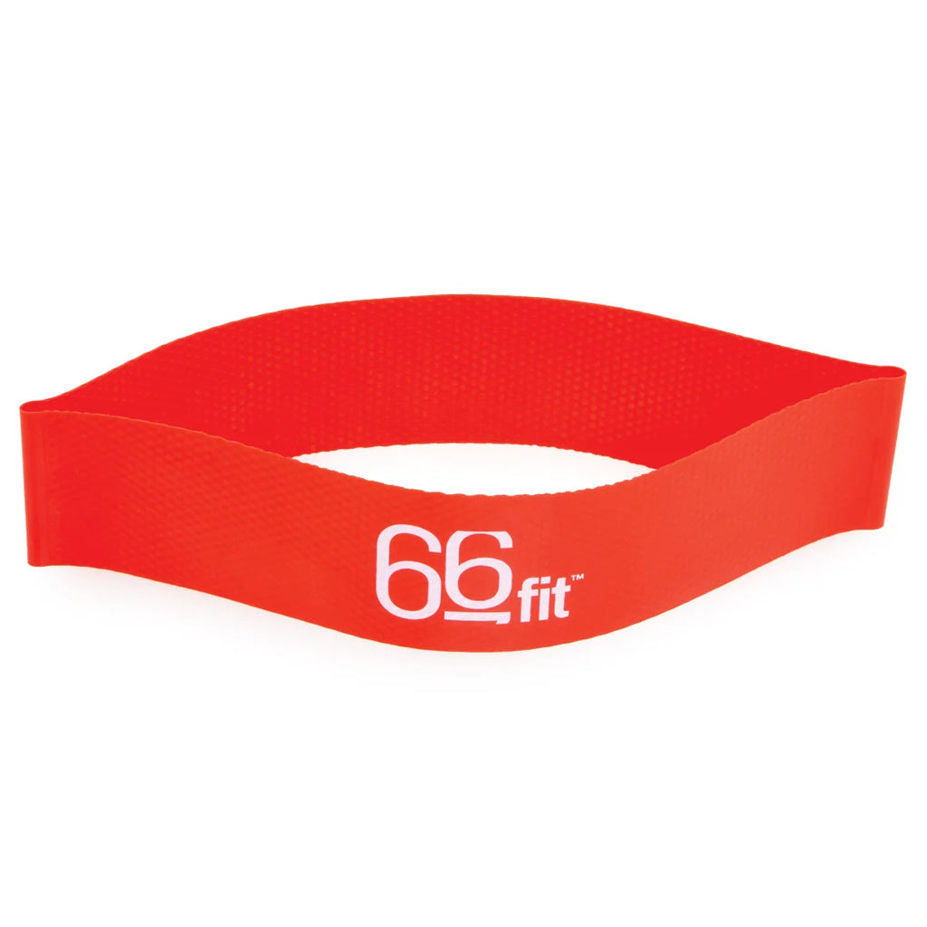 66 Fit Resistance Exercise Band Loops – Light, set of 3
