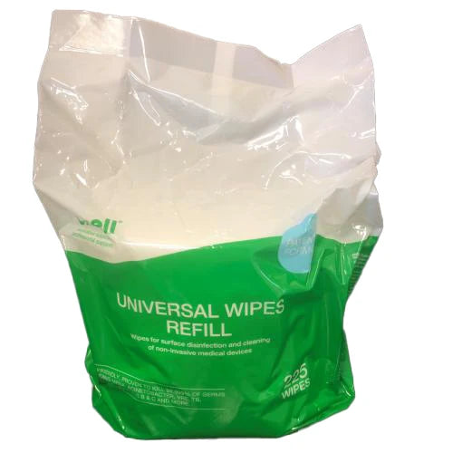 Clinell Universal Sanitising Wipes - 225 Bucket Refill Pack
