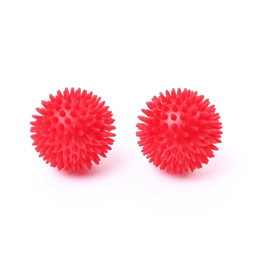 66fit 8cm Hard Spiky Massage Ball - Hard 2Pcs