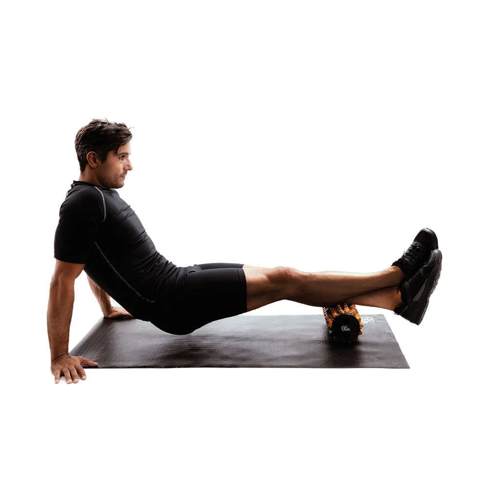 66fit 2 In 1 Pyramid Roller & Exercise Mat