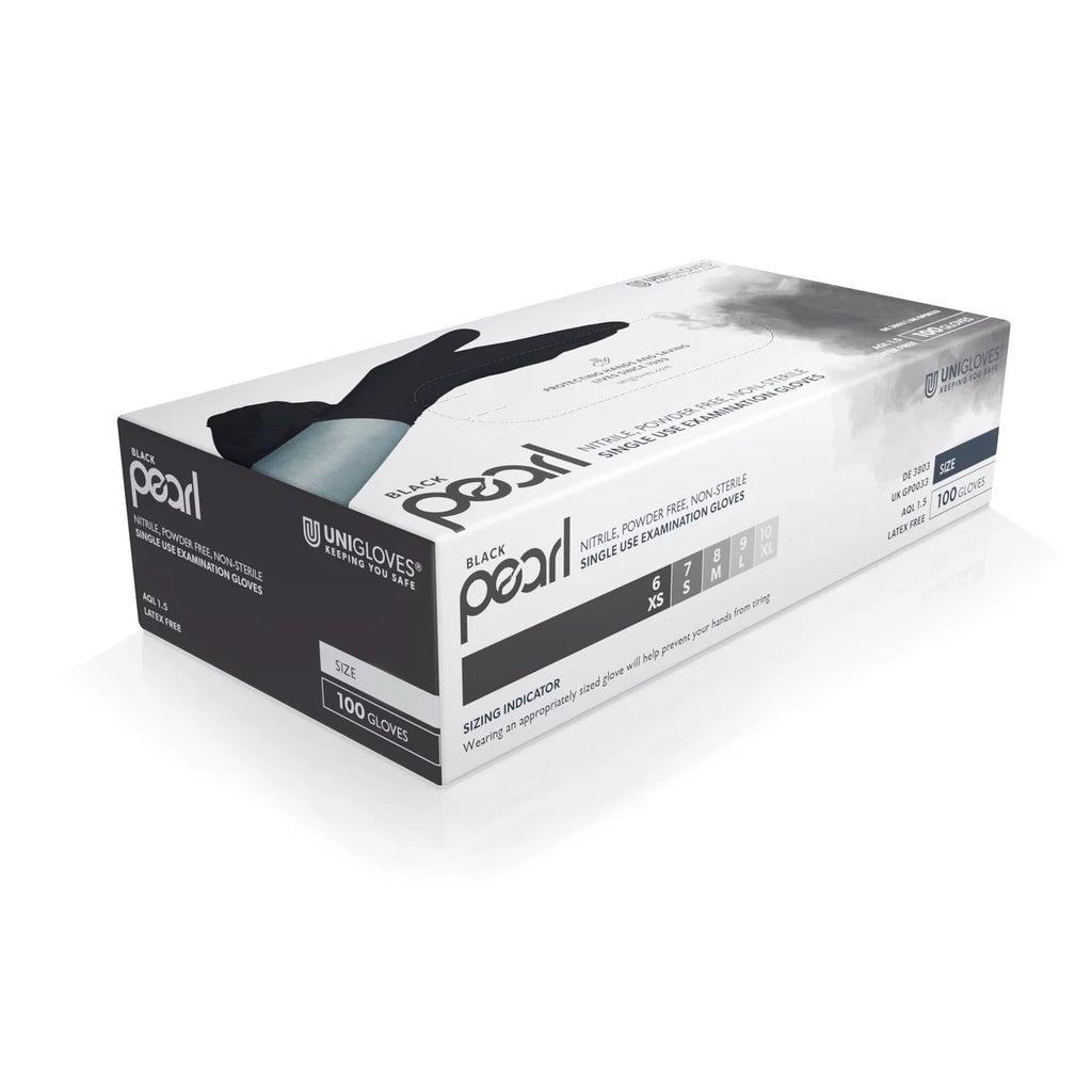 Pearl Nitrile Examination Gloves (Pack of 100)